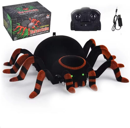 Remote Controlled Crawling Spider Toy | Wowcher