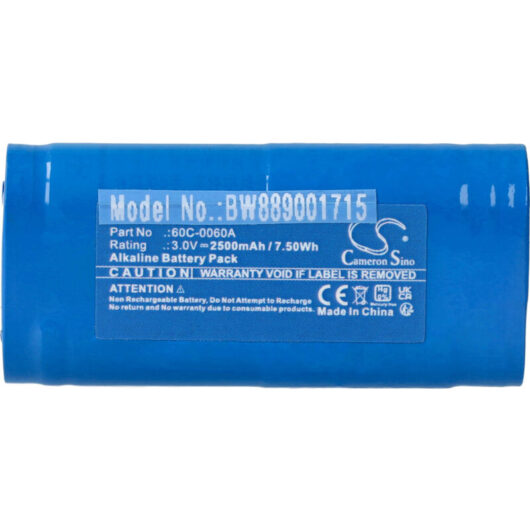 Battery compatible with Cattron-Theimeg 70C-0003KIT-C, 70C0003KIT Industrial Radio Remote Control (2500mAh, 3 v, Alkaline) - Vhbw