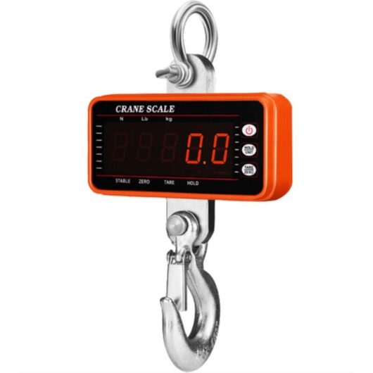 Ccykxa - 1500kg/3306lb Digital Hanging Scale with 65ft Remote Control, Heavy Duty Portable Crane Scale, Dimmable led Industrial Hook Scale, Unit
