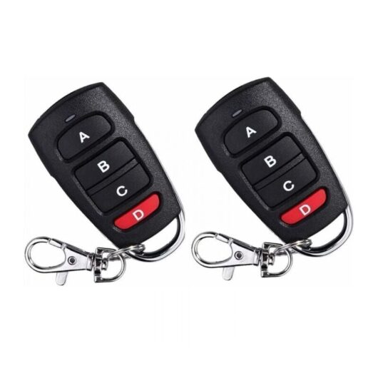 2-pack YMYNY 433 MHz universal replacement remote control for electric garage doors