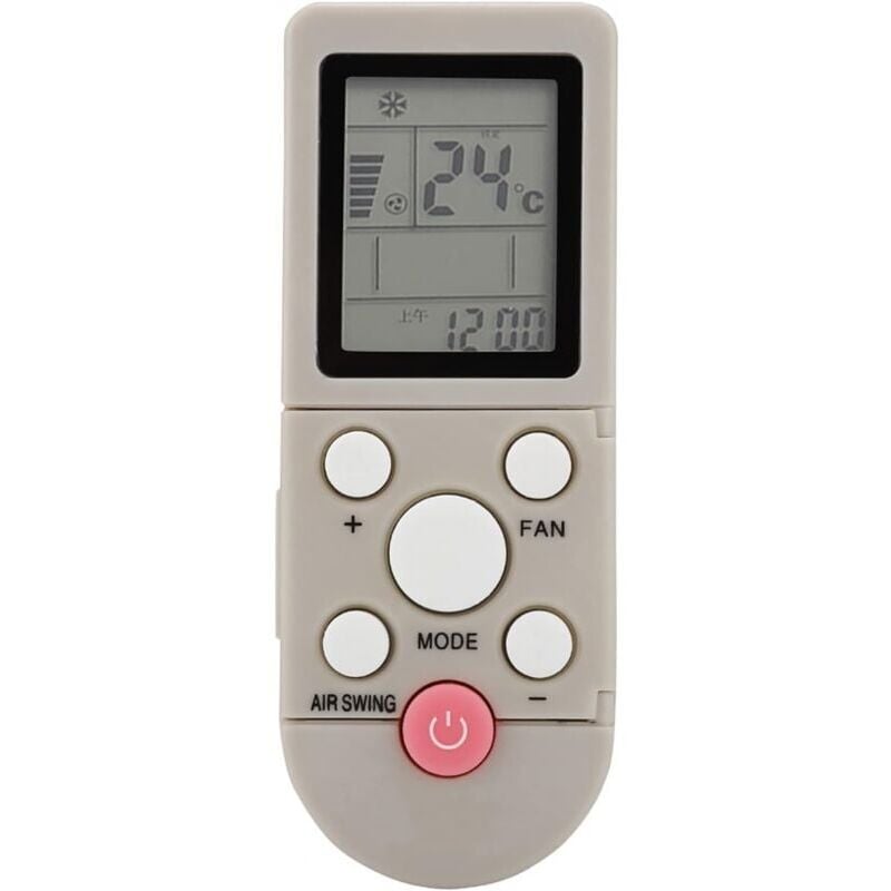 Replacement remote control for air conditioner YKR-F/06, suitable for AUX YKR-F/001 YKR-F/09R/010 F/06 YMYNY