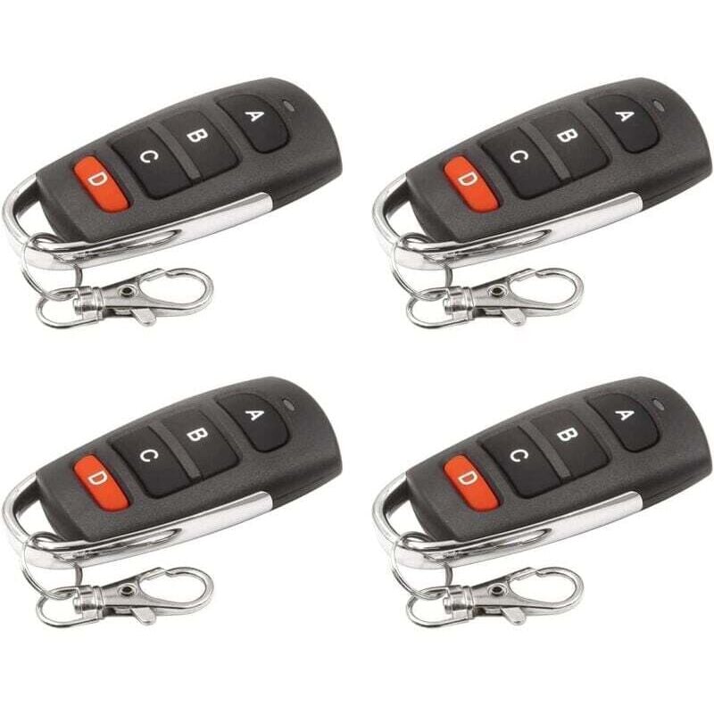 Ymyny - Pack Universal Garage Door Wireless Remote Control Duplicator 433MHz Clone 433.92MHz mumu