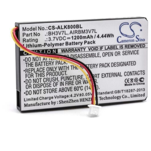 Vhbw - Battery compatible with Autec Air A4, A6, A8 Industrial Radio Remote Control (1200mAh, 3.7 v, Li-polymer)