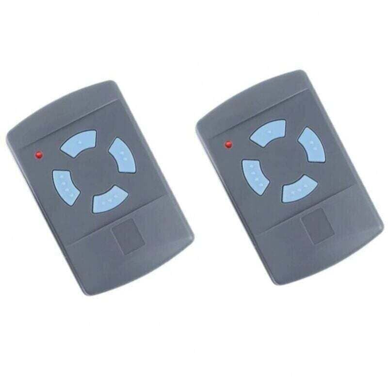 2PACK Sdre HSM4 868 MHz Garage Remote Control with 4 Buttons Blue Color Replace Hormann 868 MHz Transmitters HS4 HSM2 HSP4 868 HS1 868 Tubauto HSM4