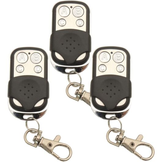 433.92 MHz Universal Wireless Copy Remote Control Key Fob RF Transmitter for Cloning Garage Door Opener 433 MHz Duplicator