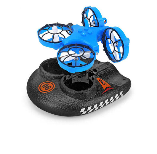 3-in-1 RC Hovercraft Drone - Remote Control Air, Land & Water Stunt Toy (Ages 8+) | Wowcher