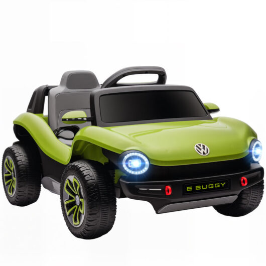 Aiyaplay - Volkswagen Licensed Kids Electric Car w/ Remote, Suspension, Green