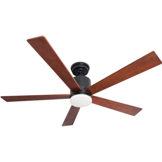Pepeo - dc Ceiling Fan Tibu Black with led and Remote
