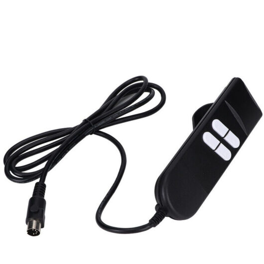 Control remote control with connection of 4 buttons for elevator path, electric reclinable path and manual sofa.