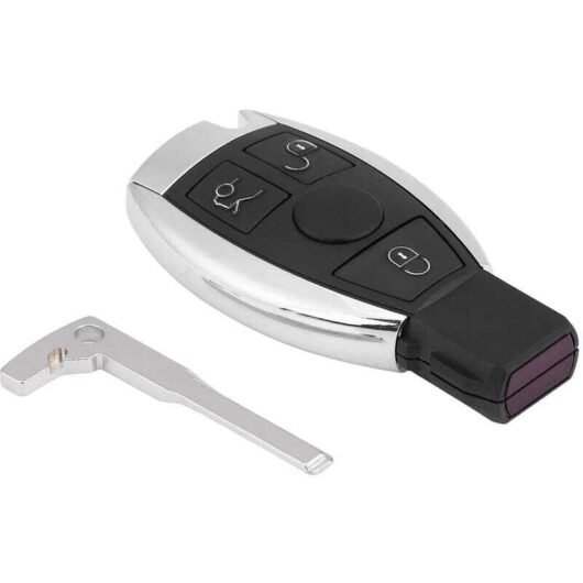Remote control of 3 buttons for check, 433.92 MHz, PCF9234, transmitter with chip for Mercedes Benz BGA