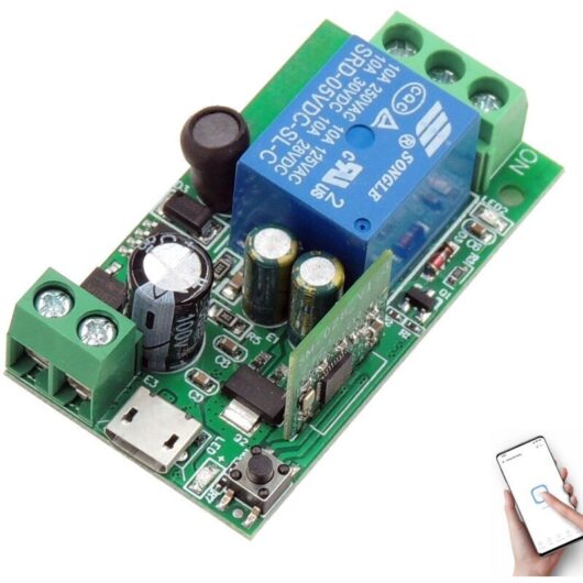 1-Channel WiFi Smart Switch, DC 5V 12V 24V 36V Passive Output Relay Module, Ewelink App WiFi Control compatible with Alexa/Google Home,