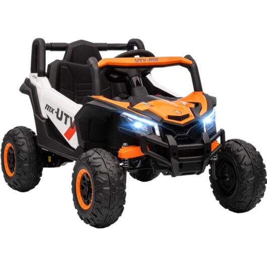 AIYAPLAY Kids Electric Car with Remote Control for Ages 3-5 Years, Orange
