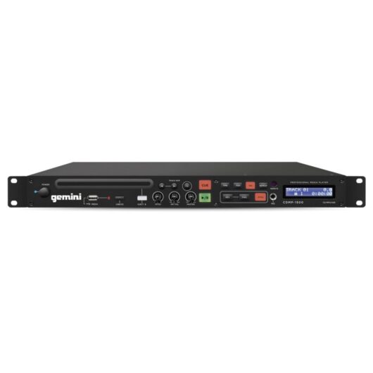 Gemini CDMP-1500 19 Professional 1U Rackmount CD/MP3/USB Player