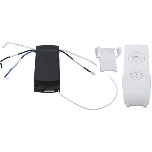 1 wireless, universal 85-240V ceiling fan remote control kit, for indoor use at home and office