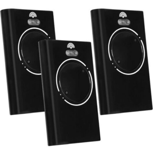 3 Pieces Garage Door Remote Control Transmitter 868MHz, Gate Remote Control 2 Channels Compatible with XT4 868 SLH LR, XT4 868 SLH, XT2 868 SLH LR,