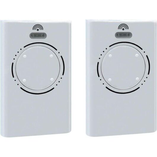 4-channel remote controls x XT4 868 SLH 787010 (white) for garage doors and gates - 3-year warranty