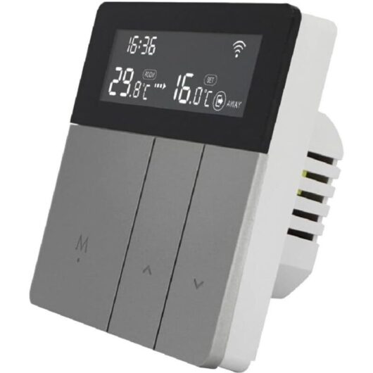 CCYKXA Smart WiFi electric underfloor heating thermostat for Tuya, boiler temperature control, programmable switching panel (i8-GC-WIFI)