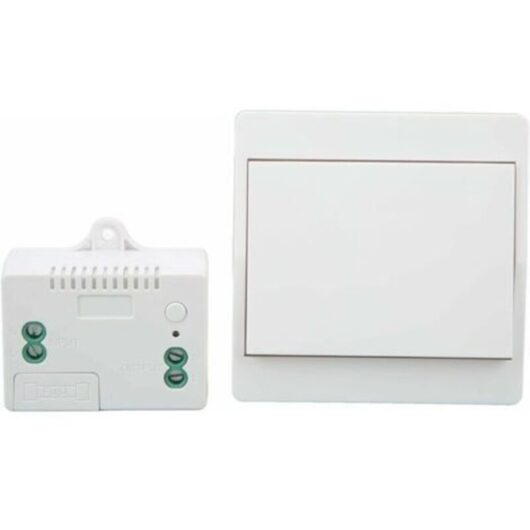 Self-powered wireless switch, no battery required, wireless remote control for lights and electrical appliances, waterproof and safe, can be
