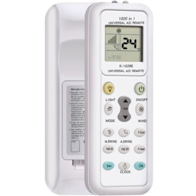 Universal remote control for air conditioner, compatible with Aermec, Airwell, Airton, ECO and other air conditioner brands