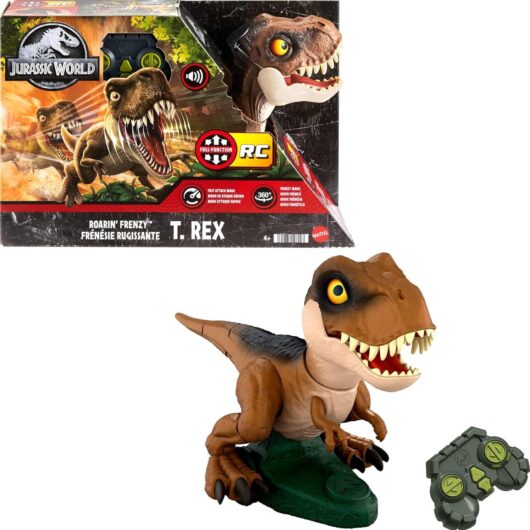 Jurassic World RC Roarin Frenzy T Rex Dinosaur