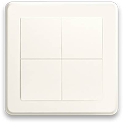 Shelly Shelly BLU Wall Switch 4 - Stand Alone Remote control, Pushbutton Bluetooth Low Energy