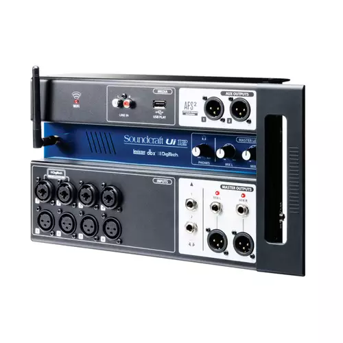 Soundcraft Ui12 12 channels Black