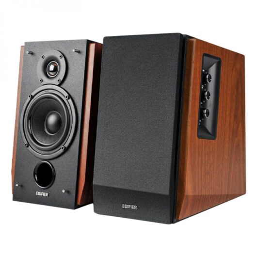 Edifier R1700BT Active 2.0 Bluetooth Bookshelf Speakers (Pair) Brown