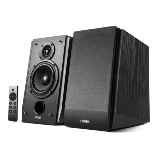 Edifier R1855DB Active Bluetooth Bookshelf Speakers (Pair) Black