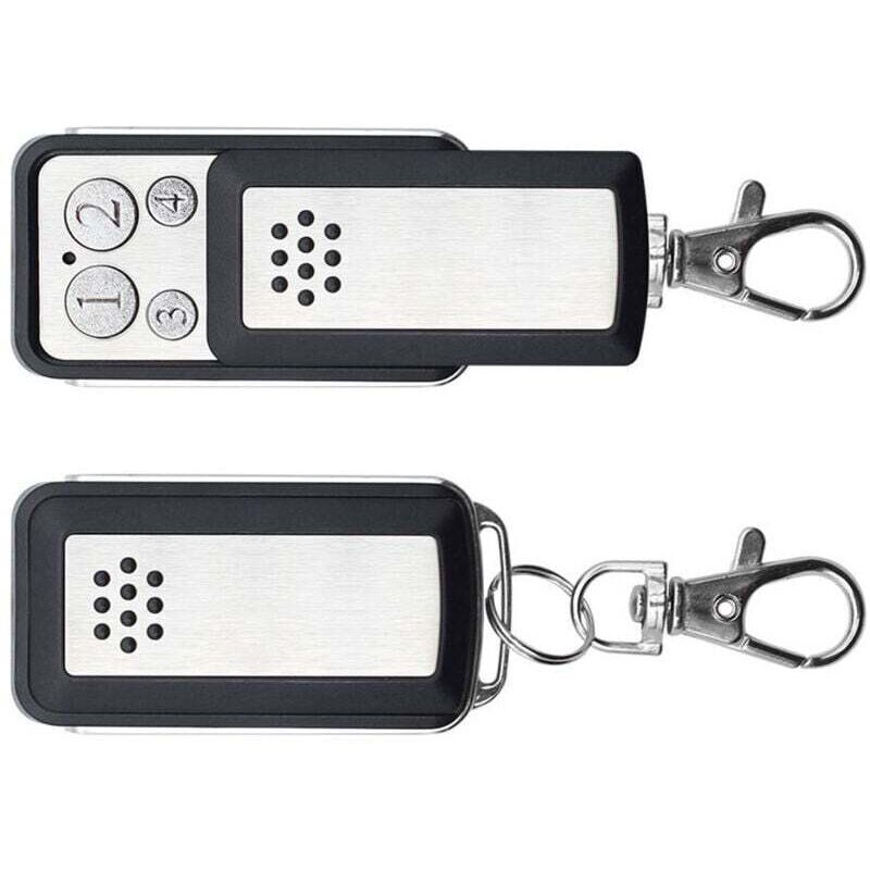 Gate Remote Control, 2 Pieces 433.92 MHz Garage Door Remotes, Universal Gate Remote for 114253 104257 104251, Compatible with A-vid-sen, Ex-tel,