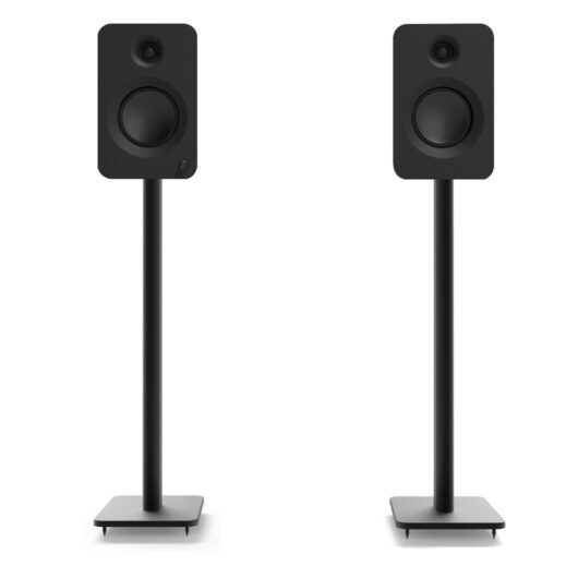 Kanto REN Powered Speakers with SP32 Speaker Stands Matte Black