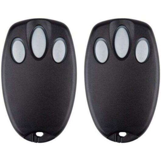 Pack of 2 Replacement Handheld Garage Door Transmitters for Chamberlain Liftmaster Motorlift 94335E 84335E ML700 ML500 ML850 Merlin+ C945 C840
