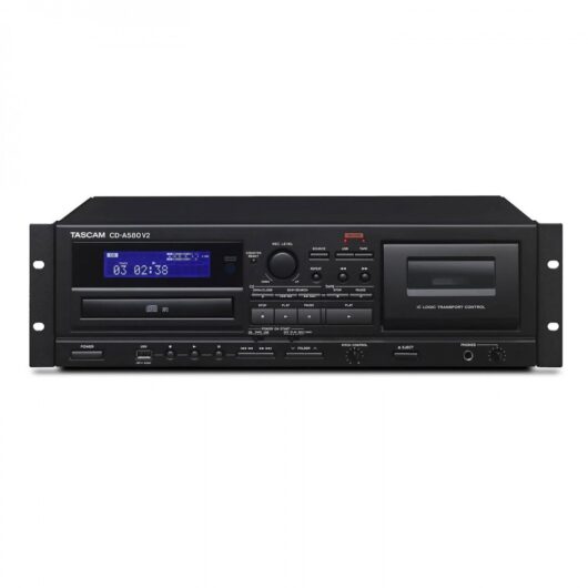 Tascam CD-A580 v2 CD Player/Cassette Deck/USB Recorder